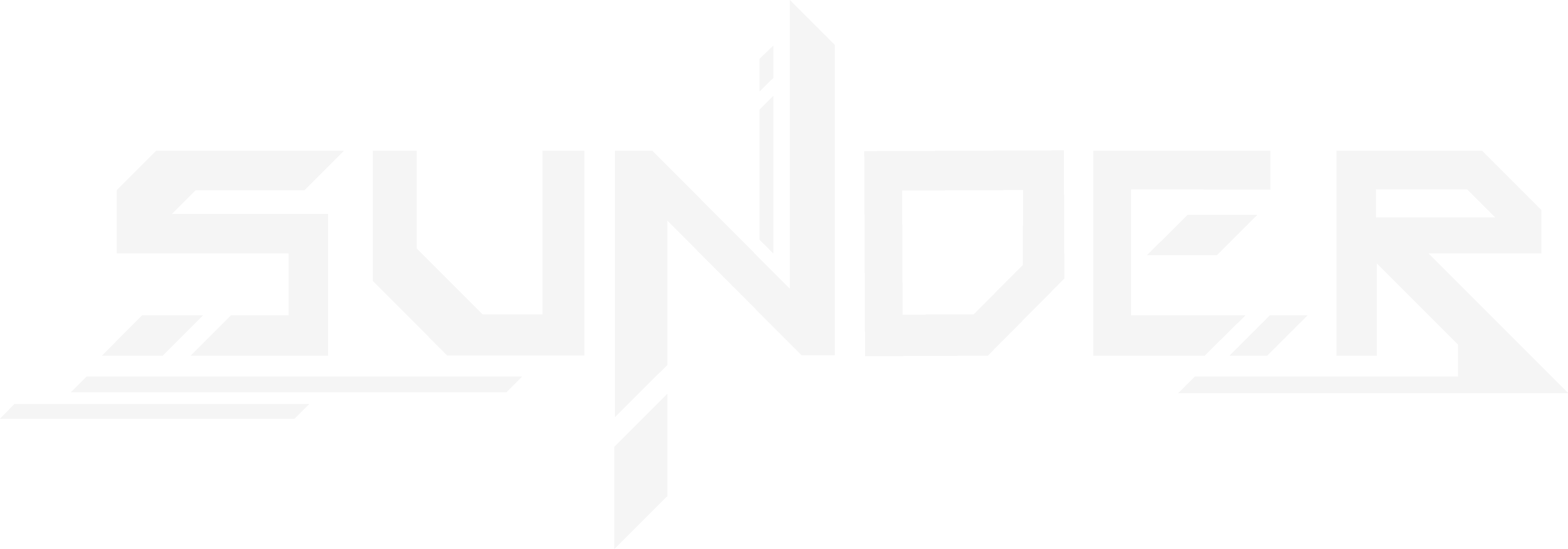 SUNDER game title art